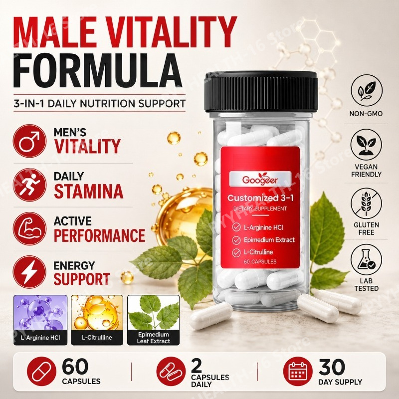 Herbal Wellness For You - L-Arginina HCl com L-Citrulina e Extrato