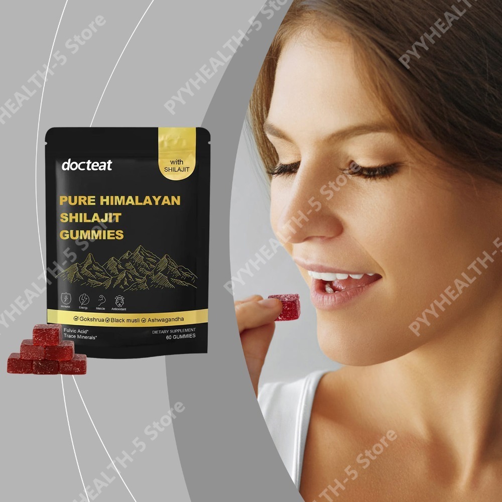 Docteat Gomas de Shilajit Puro - Herbal Wellness For You avaliação e preço