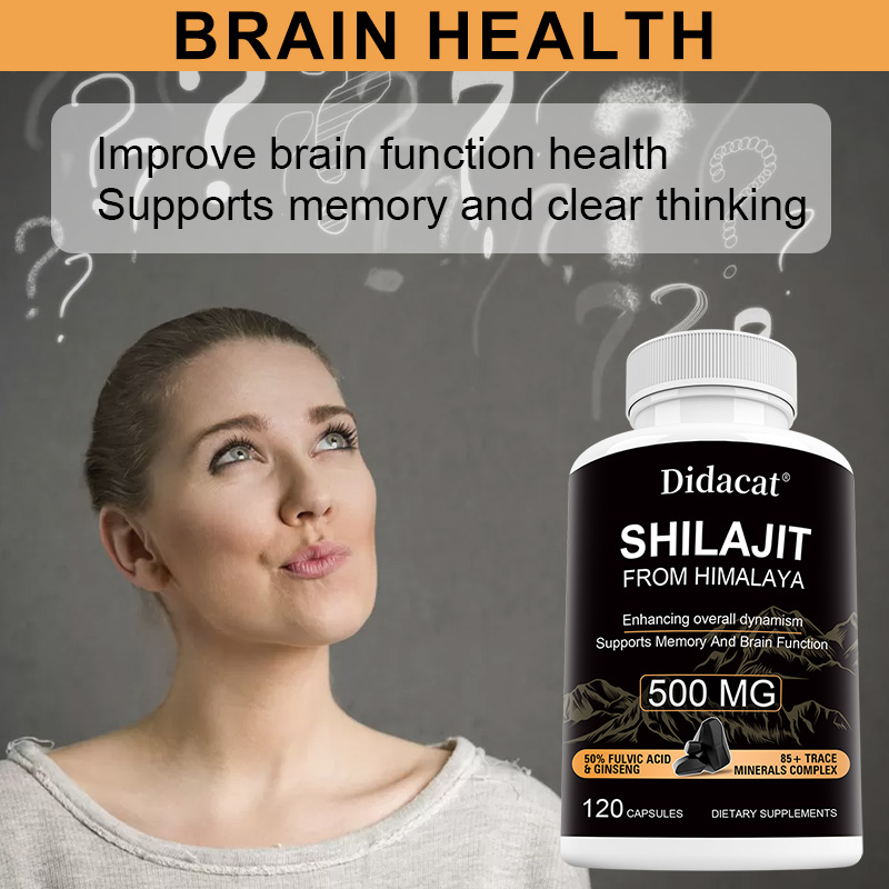 Cápsulas de Shilajit e Ginseng - Herbal Wellness Water avaliação e preço